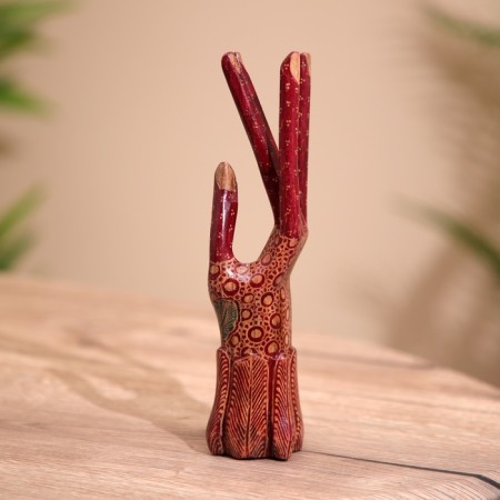 Tax for rings, batik, tree 20 cm-3