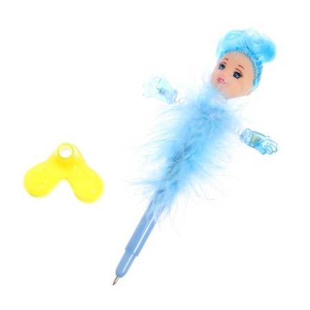 Calligrata Punner "Pooh-doll", ballpoint, on a stand, mix-3