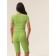 Women's T-shirt with texture Rubchik Mirey Maglia, size 42-44, color light green