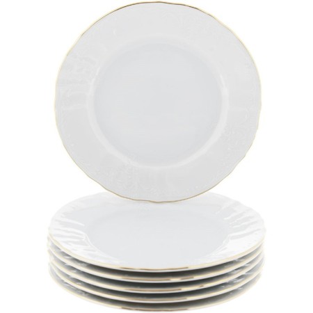 Dessert plate bernadotte, decor "Gold Gold", 17 cm-1