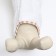 Sweatshirt for animals "Bear", size S, white (DS 23, Osh 22, OG 34 cm)