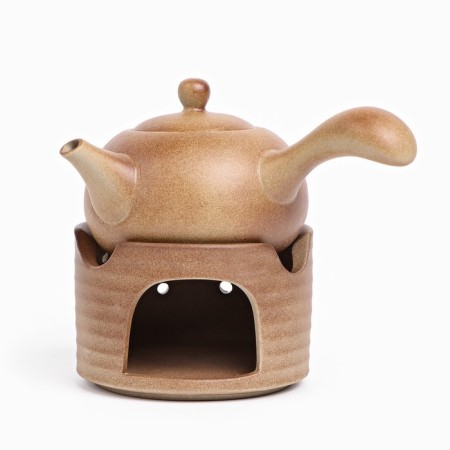 Handmade kettle for a tea ceremony with a tea stove, 250 ml