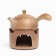 Handmade kettle for a tea ceremony with a tea stove, 250 ml