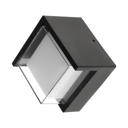 Facade lamp “City”, FSD-037, 5 W, 4000K, square, IP65, 220 V, plastic, black-6