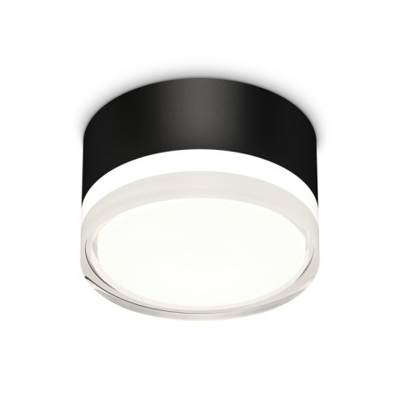 Ambrella Light Acrylic lamp, XS8102023, GX53 LED 12 W, black sand, white matte, transparent