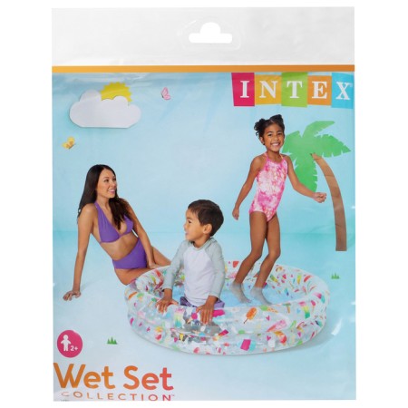 Fruit inflatable pool, 122 x 25 cm, from 2 years, 59421np intex-6