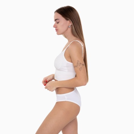 Cowards female brazilians, white color, size 44-2