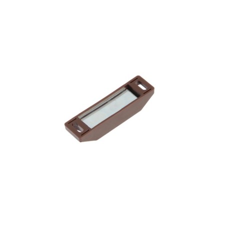 Magnet furniture tundra M002BR, 60x13 mm, medium, brown, 2 pcs.-1