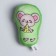 A toy for cats with mint "mouse", 12 x 9 cm
