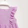 Платье детское с рюшей KAFTAN "Муслин", р 26 (80-86см), лиловый