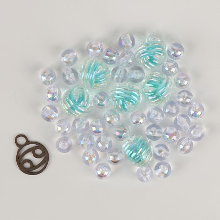 Soft toy - zodiac "Create your decoration. Cancer ", with a pendant-8