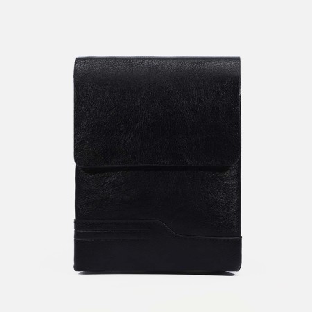 Male bag, black color-1
