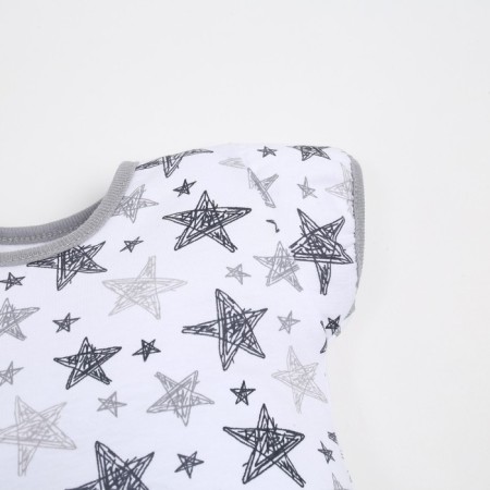 Body baby, white color/stars, height 74cm-2