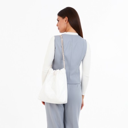 Bag-bag without fastening, white color-9