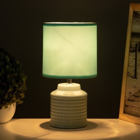 Table lamp "Catherine" 1x40W E14 green 13x13x25cm-1