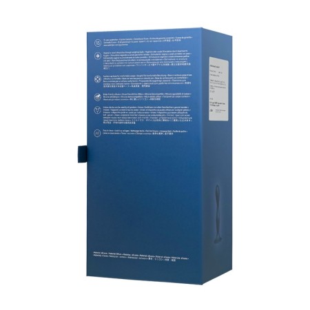 Satiffyer Double Ball-R phallimitator, 18 cm, silicone, blue color-12