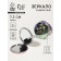 Mirror folding "flowers", d = 7.2 cm, with an increase, black/purple color