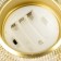 Spick "Shar" LED from batteries 3haaa gold 16x16x13.5 cm Risalux