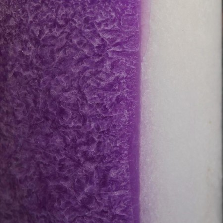 Candle cylinder 5x7.5cm, "crystalline pattern", cinnamon-3