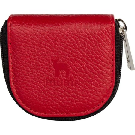 Monetnik on the zipper, the color is red