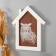 Decorative tree hooks "House with a noodle" 24x19.5x2 cm