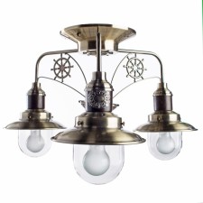 Люстра A4524PL-3AB Sailor 3x60W E27, 60x60x34 см