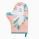 Mittens-Object Ethel "Bird" 20x28cm, sarzha, 100% x/l, Vatin 250g/m2