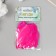 Decorative goose “fuchsia” pen in the shape of a sheet set 40 pcs h = 5-7 cm