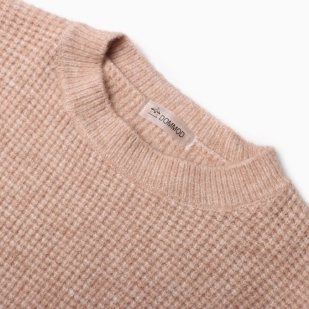 Women's sweater, beige color, size 44-48 (One size)-4