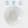 Set of salad bowls of the Diva Diva, 7 objects: 6 pcs: D = 11 cm, 1 pc: D = 20 cm, glass ceramic