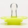 Nipple - silicone dummy classic, from 0 months, with a cap, yellow color