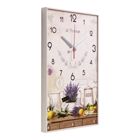 Carty clock is wall-mounted, interior "lavender", 57 x 35 x 4 cm, silent-4