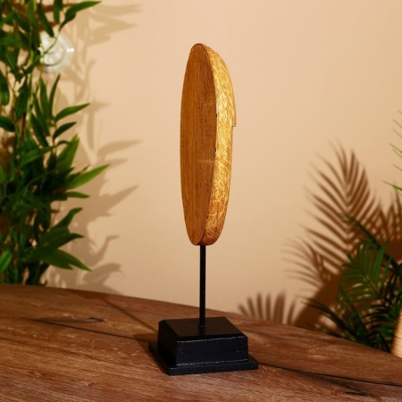 Wood mask 42 cm-4
