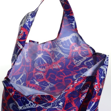 Household bag on the button, the color is blue-2
