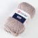 Baby yarn 100% acrylic 150m/50g (857 gray-beige)