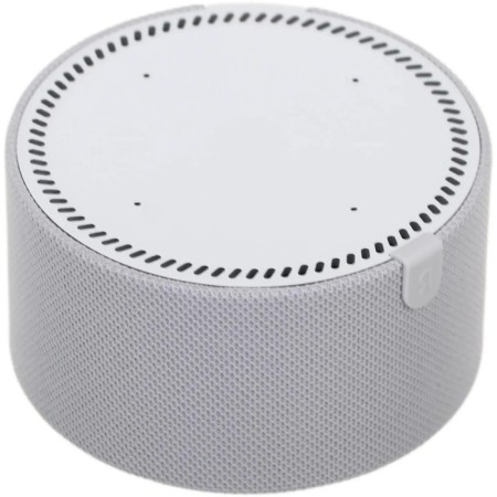 Smart column "New Yandex Mini Station", Voice Assistant Alice, 10W, with a clock, gray-4
