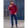 Sports costume men's ise, size 46, burgundy color