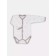 Body Body with a long sleeve Rant Basic "Listopad", seams outside, height 56 ​​cm, 3 pcs