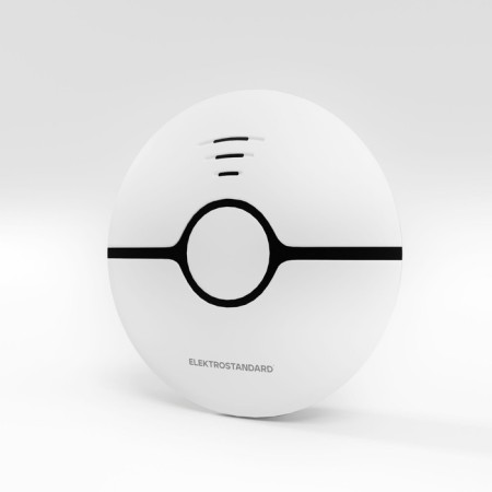 Smart smoke sensor Elektrostandard, 128x128x40 mm, white color