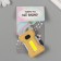 Light light on the ring "Directly yellow" shines, flashes, aaah2 pcs 3.7x5.2x1.5 cm