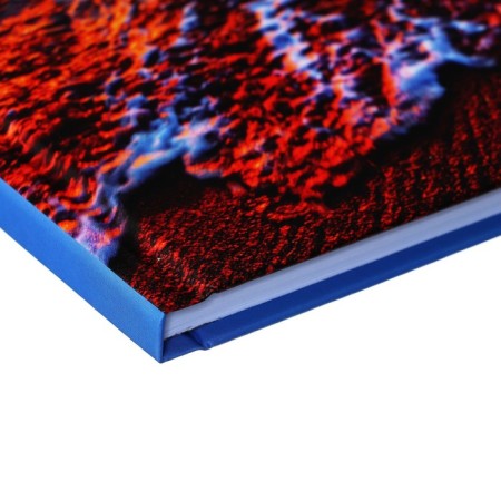 Notebook, A6, 64 sheets, in a cage/ruler, "sunset beauty", a solid cover, matte lamination, an offset block 60g/m2-2