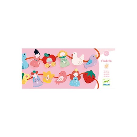 Djeco-Bus lacing "Princess"-1