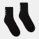 Women's socks "Snowflakes" minku color black, size 38-39