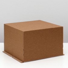 Confectionery packaging, craft, 30 x 30 x 20 cm