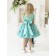 Dress "Alina", height 128 cm, jade color