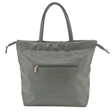Women's bag B2798-05110, gray, artificial leather, 32x12x33 cm-2