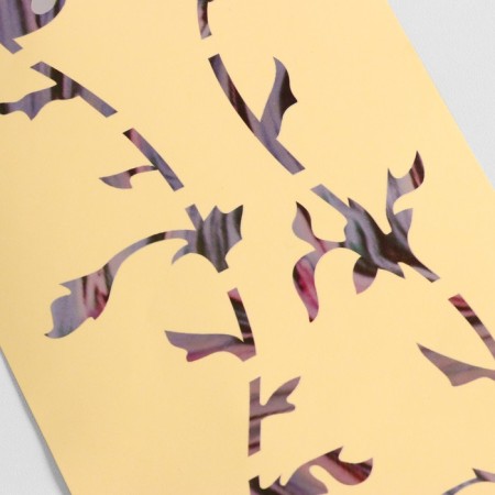 Music Life Guit sticker, flowers-2
