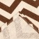 Baby Dolyana 145x145cm, zigzag ts. Brown, 100%PE, matting 200 g/m