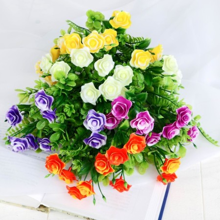 Bouquet "openwork roses" 25 cm mix-2