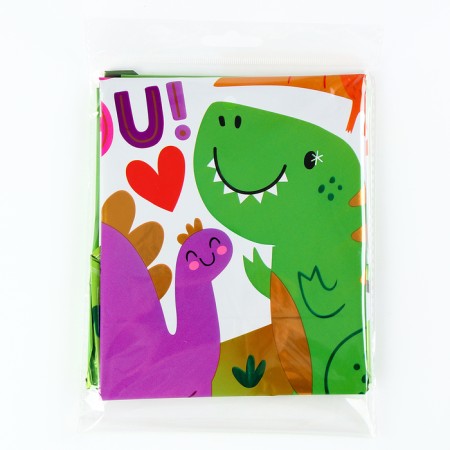 A set of balls "Dinosaurus", latex, foil, 7 pcs.-1